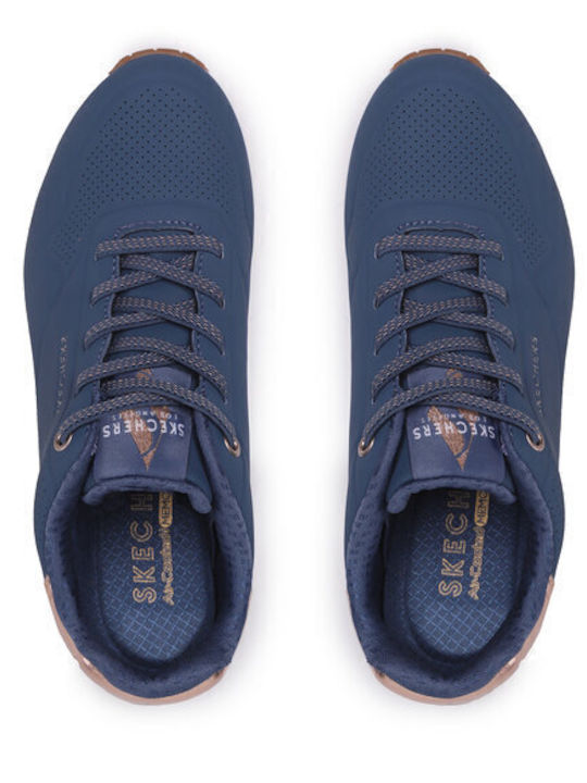 Shimmer Away Γυναικεία Sneakers Navy Μπλε