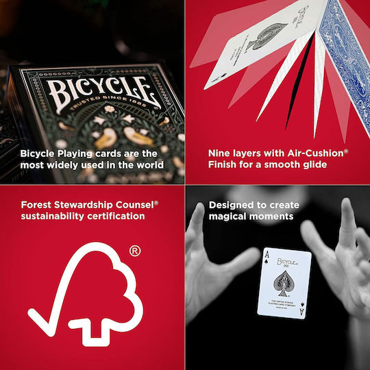 Bicycle Architectural Collectible Playing Cards Laminated