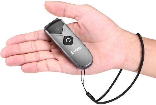 Eyoyo Eyoyo Scanner Χειρός Ασύρματο Mini με Δυνατότητα Ανάγνωσης 2D και QR Barcodes