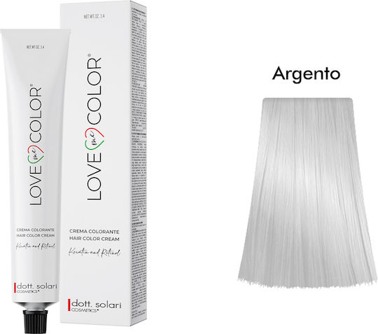 Dott. Solari Love Me Color Haarfärbemittel Silver 100ml
