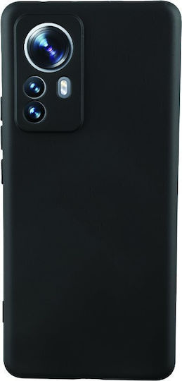 Idol 1991 Velvet Back Cover Silicon Negru (Xiaomi 12 Pro)