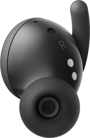 Google Pixel Buds A-Series Bluetooth хендсфри Слушалки с Устойчивост на Пот и Кутийка за Зареждане Черен