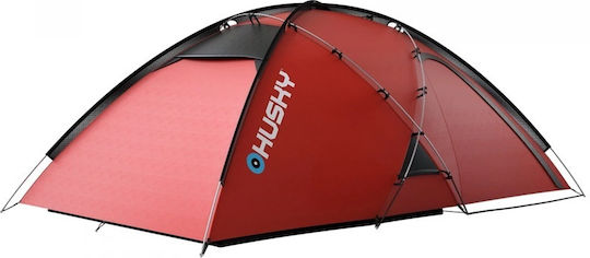 Husky Felen 2-3 Winter Camping Tents Geodesic Red with Double Cloth for 3 People 330x165x130cm