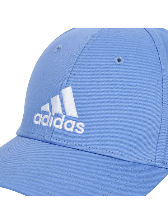 adidas Παιδικό Καπέλο Jockey Υφασμάτινο Αντηλιακό Γαλάζιο