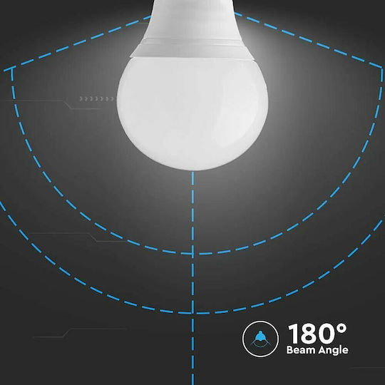 V-TAC VT-1819 LED Bulb 3.7W 80mm for Socket E14 and Shape P45 Warm White 320lm