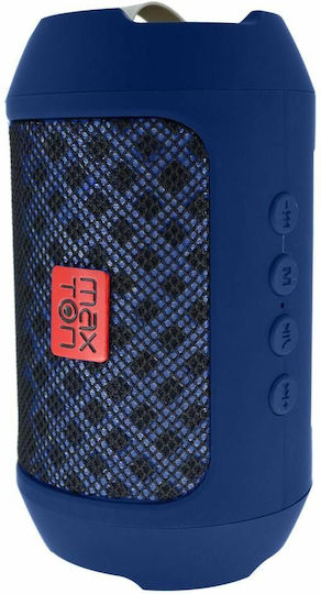 MaxCom Maxton Masaya MX116 Ηχείο Bluetooth 3W με Ραδιόφωνο και Διάρκεια Μπαταρίας έως 4 ώρες Μπλε