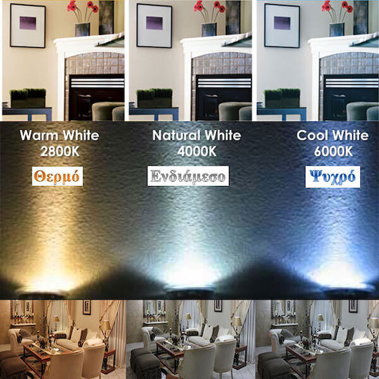 Adeleq LED Bulb 6W for Socket E14 Warm White 600lm Dimmable