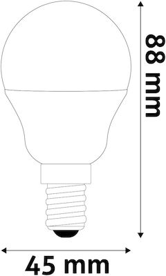 Avide Smart Λάμπα LED 4.9W για Ντουί E14 RGBW 470lm Dimmable