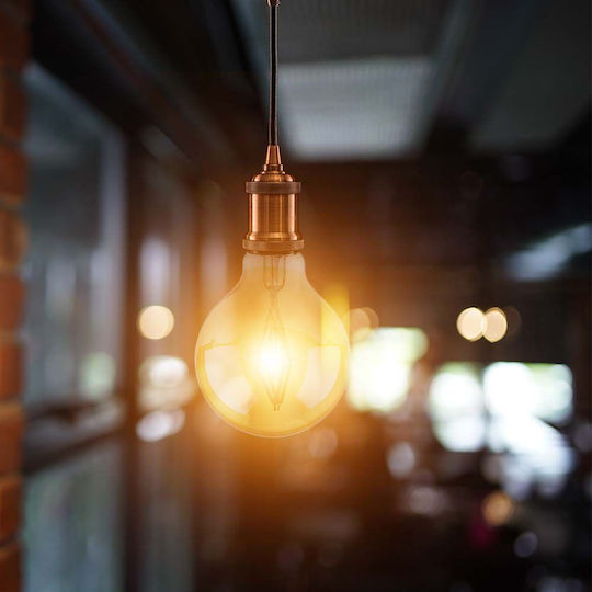 V-TAC LED крушка 4W 82mm за фасунга E27 и форма G80 Топло бяло 400лм