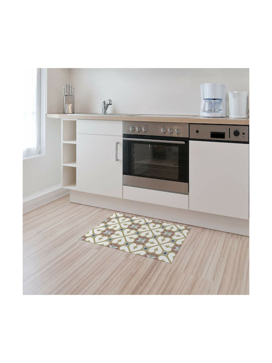 Kitchen Anti-Slip Mat Beige 45x75cm