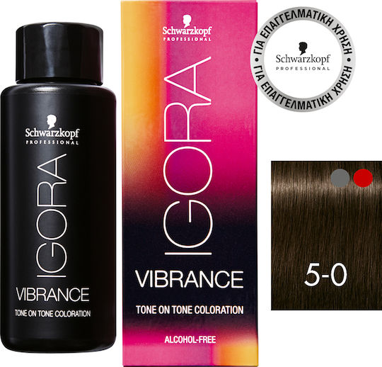 Schwarzkopf Igora Vibrance Temporary Hair Dye no Ammonia 5-0 Chestnut Open 60ml