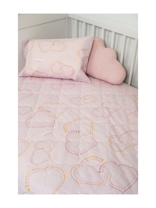 Naf Naf Fairies Set Pătură pentru bebeluși Bumbac Roz 100x140cm