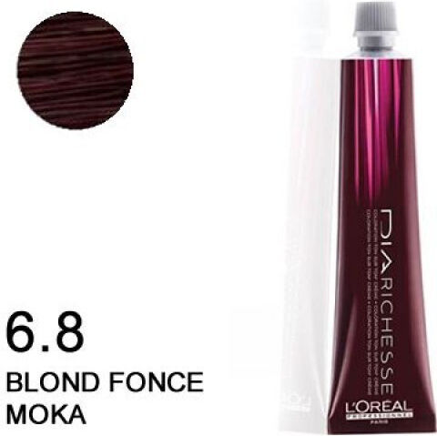 L'Oréal Professionnel DIA Richesse Βαφή Μαλλιών Χωρίς Αμμωνία 6.8 Ξανθό Σκούρο Μόκα 50ml