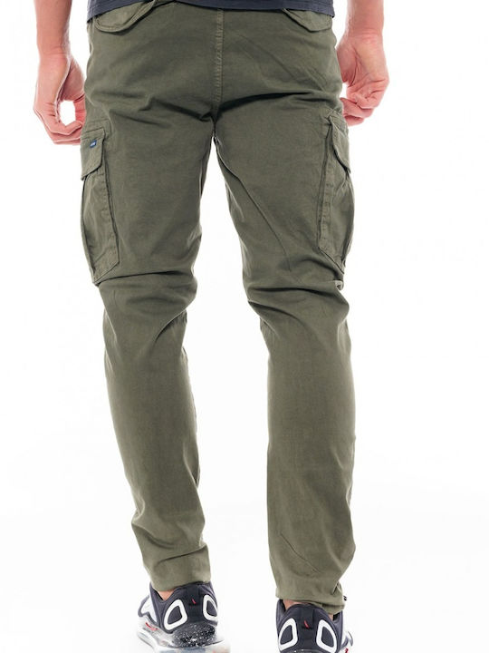 Splendid Men's Trousers Cargo Khaki