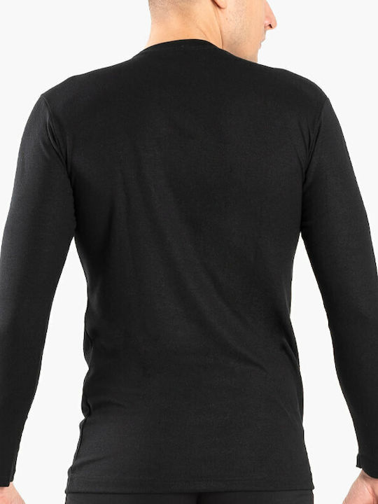 A.A UNDERWEAR Underwear Thermal Plus Ισοθερμική Μπλούζα Μαύρη A.A UNDERWEAR Underwear Thermal Plus Ισοθερμική Μπλούζα Μαύρη