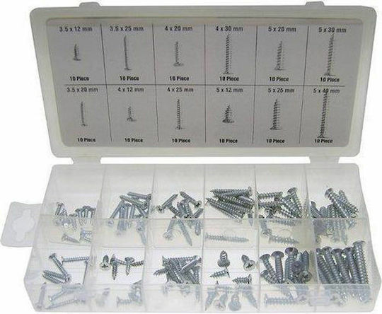 Wood Bolts Phillips Galvanized 120pcs in Case