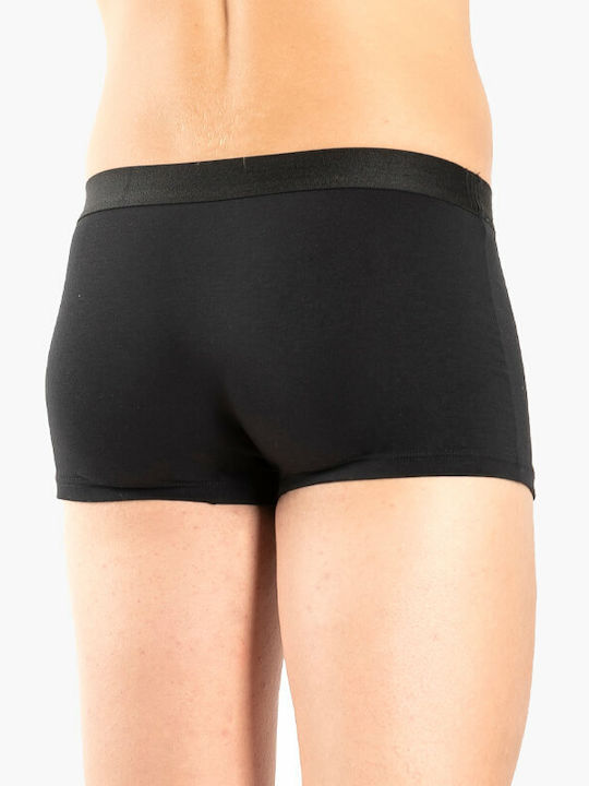 A.A UNDERWEAR Men's Boxers Black 2Pack