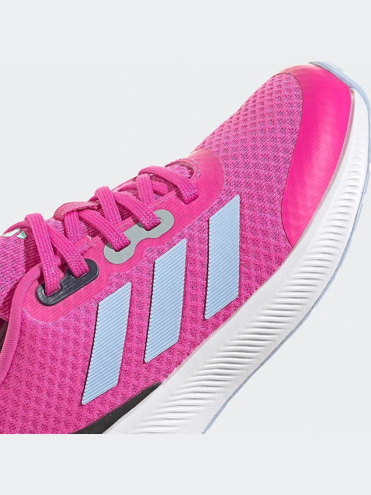 Runfalcon 3.0 K Kids Sports Shoes Running with Laces Fuchsia
