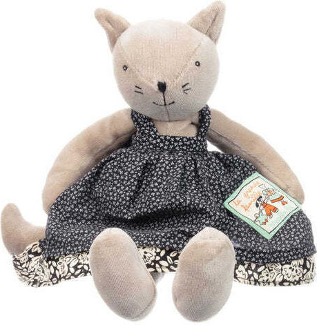 Moulin Roty Ζωάκι Little Agathe Η Γατούλα από Ύφασμα για 8+ Μηνών