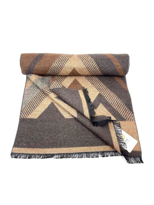 Men's Scarf Brown