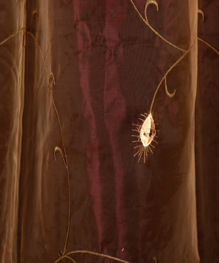 Silk Fashion ZG5724 με Τρέσα Πορτοκαλί 280x300εκ.