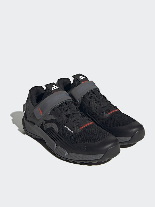 adidas 5.10 Trailcross Clip-In Унисекс Ниски Велосипедни обувки Планински Черен Основен черен / сив три / червен