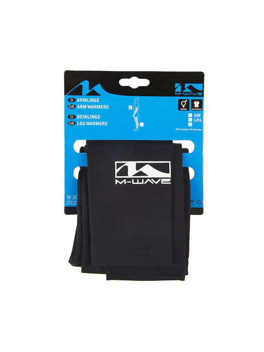 M-Wave Black Cycling Leg Warmers