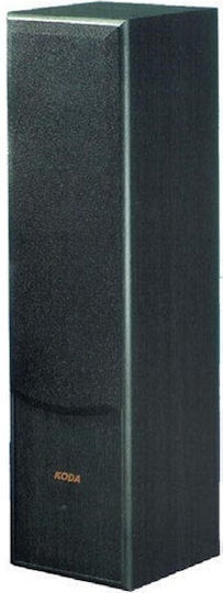 REACT AV-988F Hi-Fi Lautsprecher Boden 120W 2.5 Anzahl von Fahrern B22xT21.3xH83.6cm. Schwarz