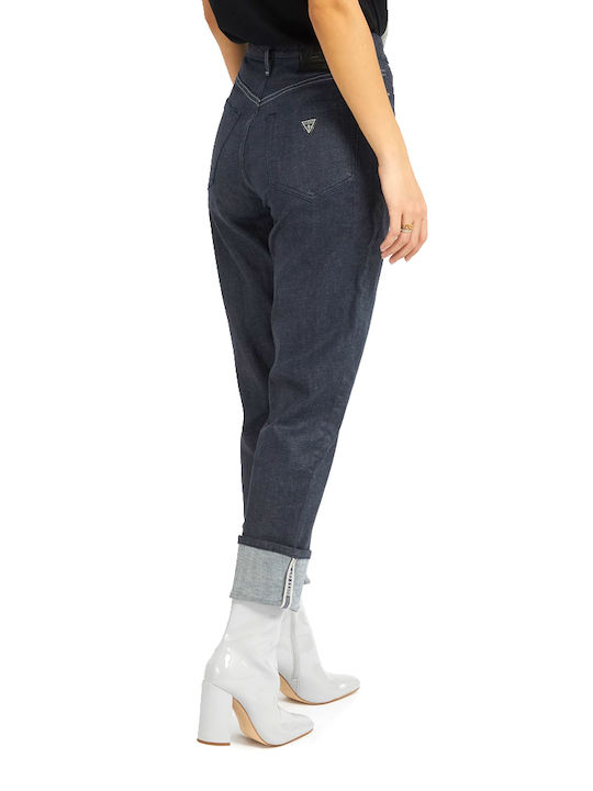 Guess Women's Jean Trousers Mid Rise in Relaxed Fit