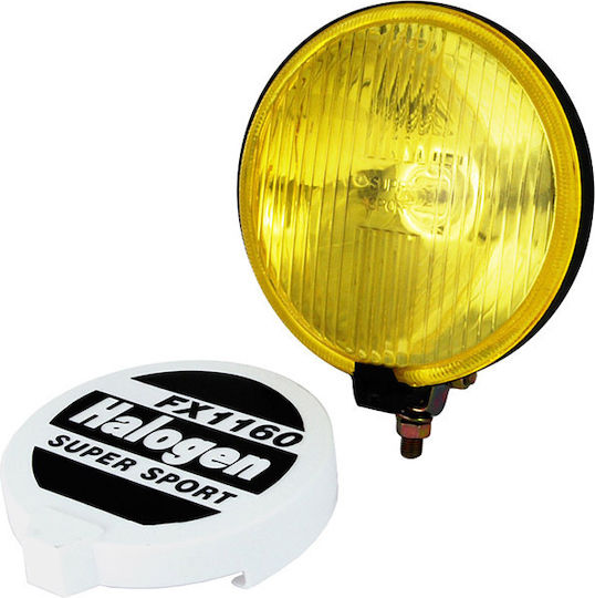 Auto Gs FΧ-160 Στρογγυλός Προβολέας Αυτοκινήτου Universal 12V 18cm 1τμχ