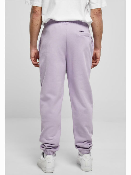 TB5916 Sweatpants with Elastic Purple