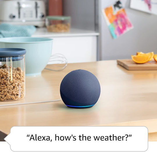 Amazon Echo Dot (5th Gen) Умен хъб Wi-Fi / Bluetooth Съвместим с Alexa