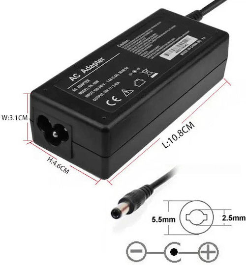 Universal Τροφοδοτικό 24V 2A με Ισχύ 48W (05.06.0044)