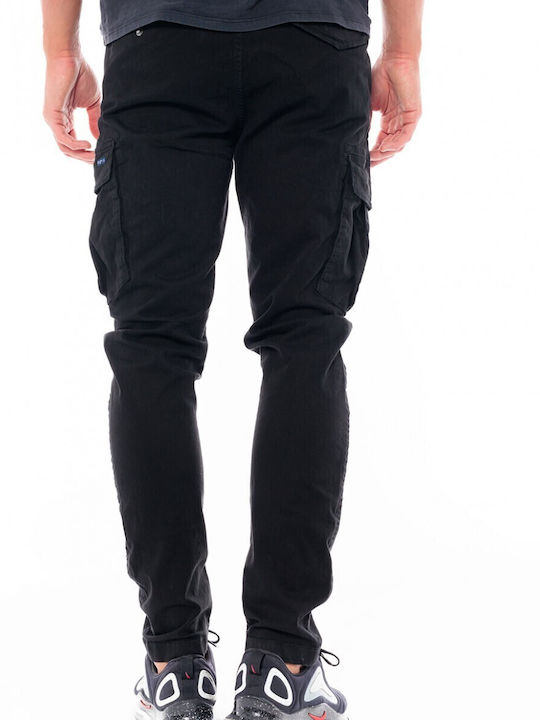 Biston Men's Trousers Cargo Black