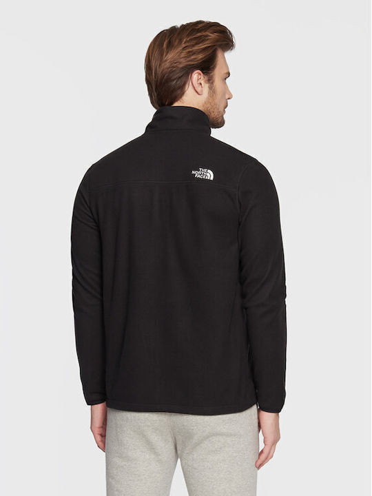 The North Face Ανδρική Ζακέτα Fleece Μαύρη