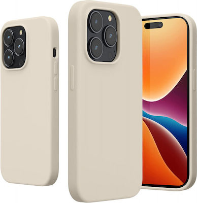 KWmobile Задна корица Силикон Cream (iPhone 14 Pro - iPhone 14 Про) 59073.16