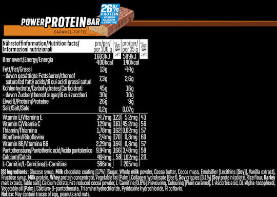 Body Attack Power Protein Bar 35gr Chocolate