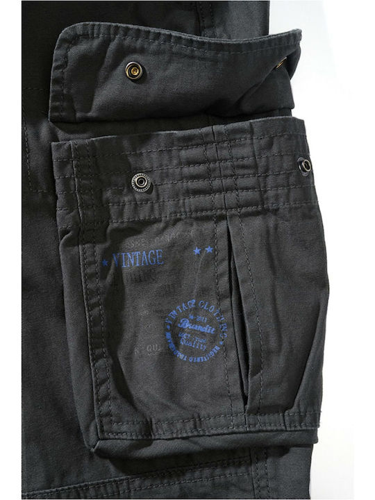 Trousers Cargo in Slim Fit Anthracite