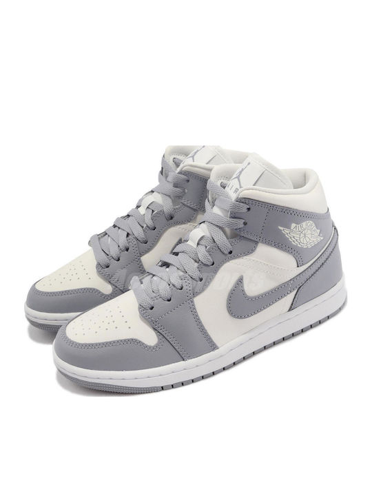 Air  1 Mid Boots Sail / Stealth / White