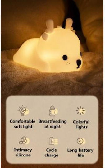 Nursery LED Night Light Reindeer