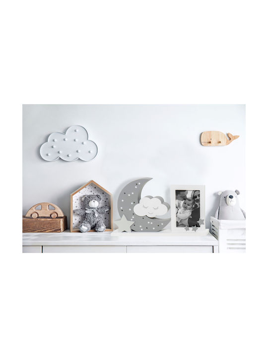 Dooky Moonlight Wooden Picture Frame Gray 10x15cm