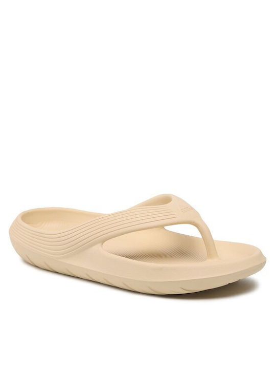 Adidas Adicane Frauen Flip Flops in Beige Farbe