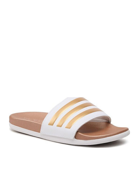 adidas Adilette Comfort Slides Weiße