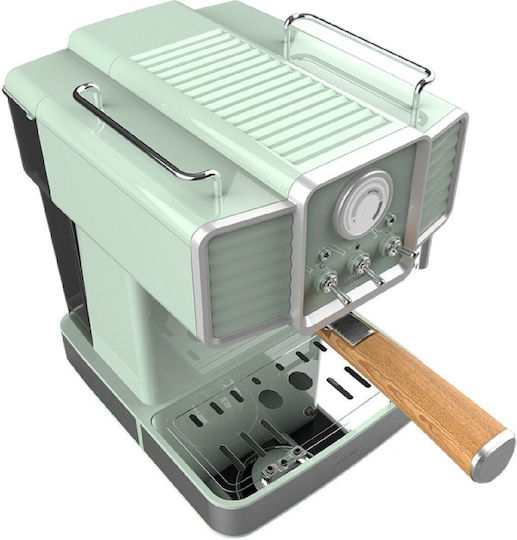 Cecotec Express Power Espresso 20 Traditional Espressomaschine 1350W Druck 20bar Light Green