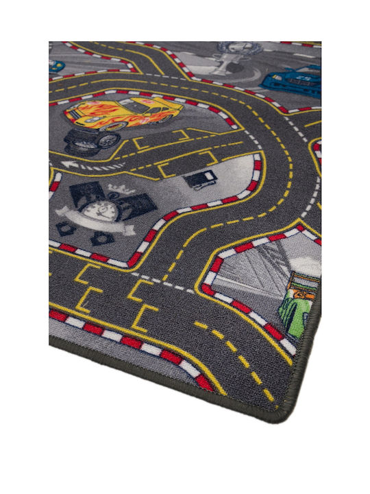 Viokarpet Racers Детско килимче Сив На метър