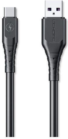 WK WDC-152 USB 2.0 Cable USB Type-C Male to USB-A 30W Black 3m