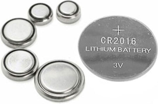Pairdeer Batterien Lithium für Uhren CR2016 3V 5Stück