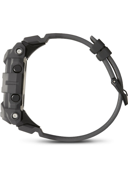 Casio G-Shock G-Squad Ψηφιακό Ανδρικό Ρολόι 54mm Μπαταρίας με Γκρι Καουτσούκ Λουράκι