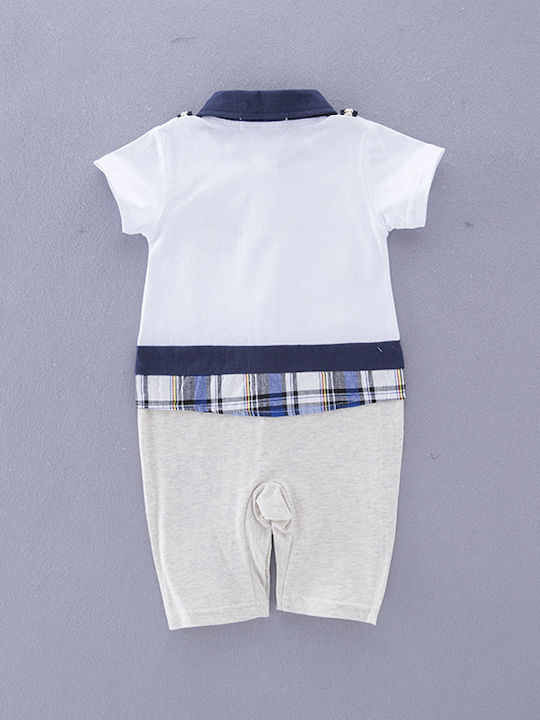 Meng Baby Body pentru Bebeluși Mâneca scurta Multicolor