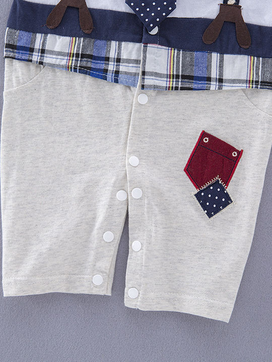 Meng Baby Body pentru Bebeluși Mâneca scurta Multicolor